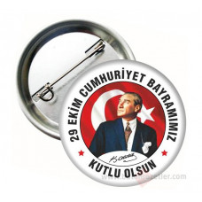 Buton Rozet 29 Ekim