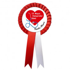 12 Mayıs Hemşireler Günü Yaka Kokartı