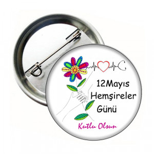 Hemşireler Günü İğneli Rozet