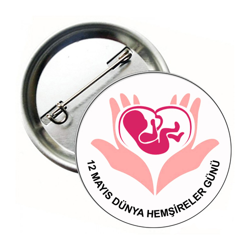 Dünya Hemşireler Günü Rozetleri