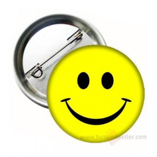 Gülen Yüz Rozetler 250 li