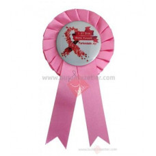 Pembe Kurdele Rozet
