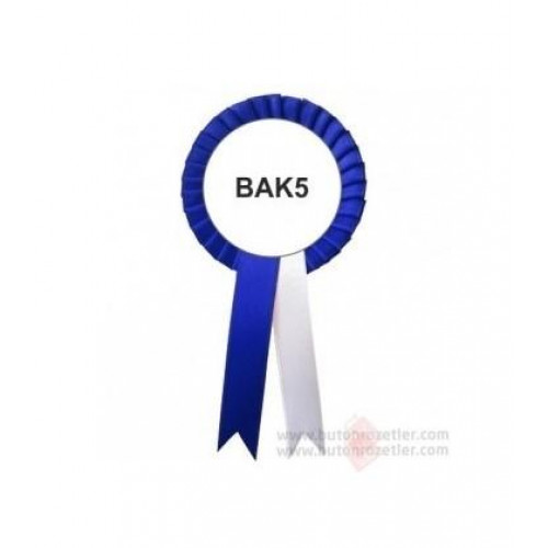 Toptan Kokart Lacivert Beyaz Saten Kokart 5000